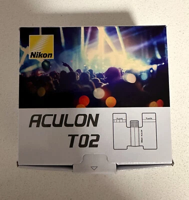 Nikon BAA860WB Aculon T02 8x21 Binoculars - White - Image 1 of 3