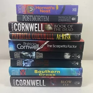 9 Lot Patricia Cornwell -Hornet Nest, Postmortem, Book of the Dead, At Risk,+5 - Picture 1 of 12