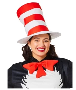 Cat in the Hat - Stovepipe Hat - Dr. Seuss - Costume Accessory - Adult Teen - Picture 1 of 1