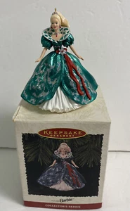 Hallmark Keepsake Holiday Barbie 1995 Ornament 3rd in Collector's Series - Picture 1 of 4