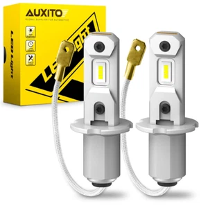 H3 Auxito Super Bright LED Headlight Bulbs (2 Pack) - Picture 1 of 14
