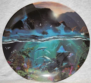 "Sea of Light" 1994 The World Beneath the Waves Plate - Picture 1 of 5