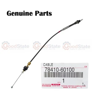 Genuine Toyota LandCruiser 80 Series HZJ HDJ Throttle Control Cable - Picture 1 of 4