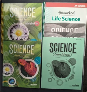 Abeka Science Order & Design Teacher Keys, Textbook, And Video Manual, Grade 7 - Picture 1 of 8