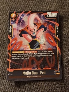 Majin Buu: Evil FB04-093 SR Ultra Limit Dragon Ball Fusion World - Imagen 1 de 2