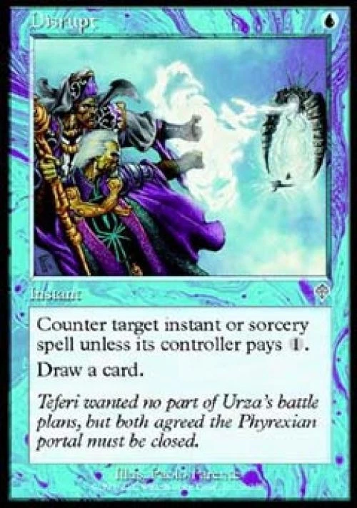 Disrupt - Medium Play MTG Invasion - Image 1 of 1