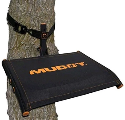 Muddy Ultra Tree Seat Comfortable Deer Hunting Stand Chair Holds 300 Pounds - Image 1 of 4