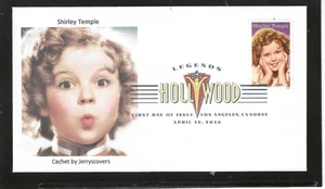 SHIRLEY TEMPLE ACTRESS FDC 2016 LOS ANGELES, CA JERRY'S COVERS ONLY 1 MADE - Picture 1 of 1