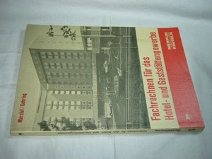 Fachrechnen für das Hotelgewerbe und Gaststättengewerbe Marzluf, Dieter und Klau - Picture 1 of 1