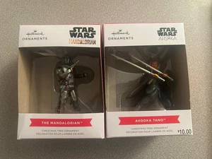 (2) Ornamenti Mandalorian Ahsoka Tano NUOVI SIGILLATI - Foto 1 di 1