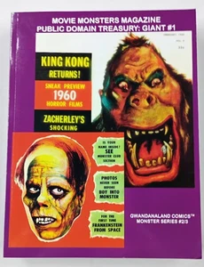 Movie Monsters Magazine Public Domain Treasury: Giant #1 Gwandanaland Comics - Picture 1 of 2
