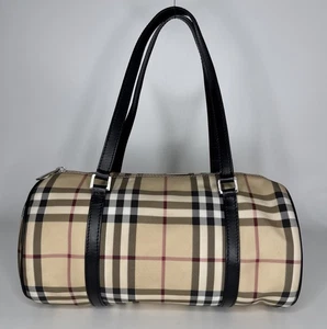 Burberry Nova Check Barrel Schultertasche - Bild 1 von 14