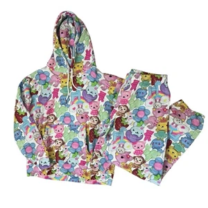 Teddy Fresh Charms Sweatshirt Hoodie Joggers Pants Sweatpants Set size Large - Picture 1 of 10