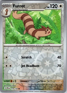 Furret Reverse Holo 119/159 SV09: Journey Together Common - NM - Picture 1 of 2
