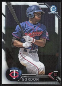 2016 Bowman Draft CHROME #BDC-122 Nick Gordon - FREE SHIPPING - Picture 1 of 2