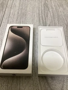 BOITE d'origine pour APPLE iPhone 15 Pro Max iPhone Box (Vide) - Photo 1 sur 3