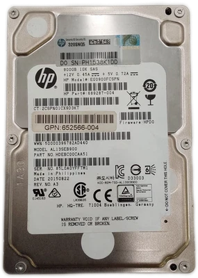 HP 900GB 2.5" SAS Hard Disk Drive 10K RPM 128MB Cache - Enterprise HDD - Image 1 of 4