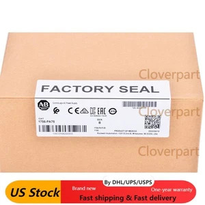 New Sealed Allen-Bradley ControlLogix AC Power Supply AB 1756-PA75 US Free Tax - Picture 1 of 4