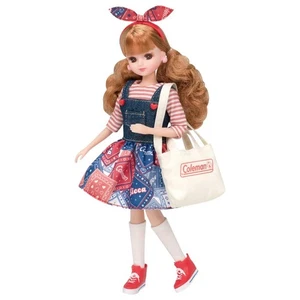 Vestido Takara Tomy Licca-chan LW-10 Chica Picnic Vestir Muñeca Jugar Juguete Edades 883 - Imagen 1 de 4