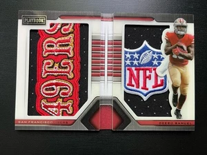 2019 Deebo Samuel Custom Art Card Logo Patch RC Card 49ers NFL Logo Sick ๐ฅ - Picture 1 of 7