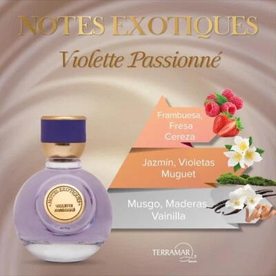TERRAMAR  EAU DE PARFUM - PERFUME VIOLETTE PASSIONE 3.38FL. oz for WOMEN - Image 1 of 2