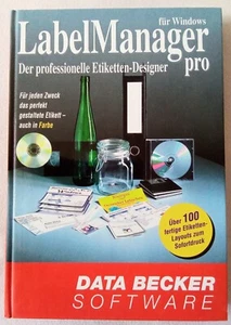 Label Manager Pro Etiketten-Designer von DATA BECKER SOFTWARE, gebraucht 🌷 - Bild 1 von 3