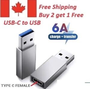 Adaptateur USB C femelle vers USB mâle, balançoire de base type C vers USB A connecteur ca argent