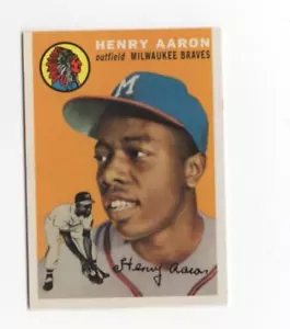 2016 Topps 1954 Reprint Berger's Best #BB3 HENRY AARON Milwaukee Braves - Picture 1 of 2