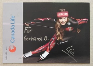 9586 Leia Marie Behlau GER Eisschnelllauf Autogrammkarte original signiert - Bild 1 von 2