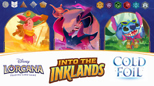 Disney Lorcana - Into the Inklands - *COLD FOIL* Singles 1-204 - Pick Your Card