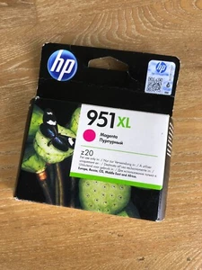 Cartucho de tinta original HP 951XL de alto rendimiento - magenta nuevo y sellado fecha enero 2021 - Imagen 1 de 2