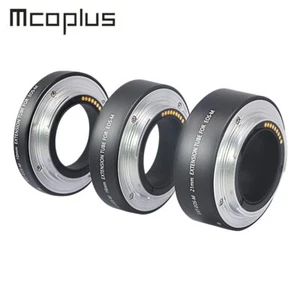 Auto Focus Macro Extension Tube Ring 10/16/21mm for Canon EF-M EOS M M10 M3 M100 - Picture 1 of 10