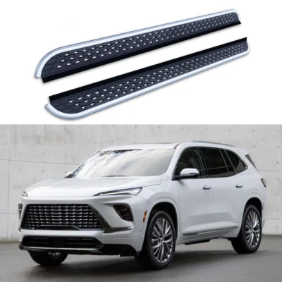 2 PIEZAS estriberas peldaños laterales se adaptan a nuevos pedales barras Nerf Buick Enclave 2025 2026 Foto 1 de 4