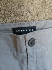 *Neu* mit Etikett! Herren 44 Aeropostale/Flach/Baumwolle/Grau/Longboardshorts 11,5 Schrittlänge - Bild 1 von 5