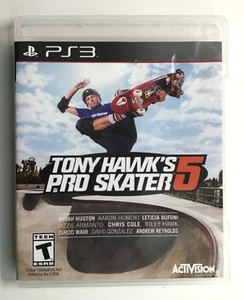 TONY HAWK'S PRO SKATER 5; PLAY STATION 3 VIDEO GAME - PS3 - Picture 1 of 4