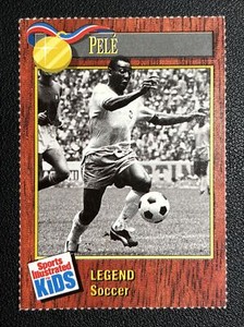 Pele Rare #213 World Cup Soccer FIFA 1990 Sports Illustrated for Kids SI