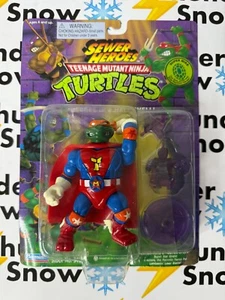 🐢 1995 TMNT Teenage Mutant Ninja Turtles #5421 Sewer Heroes Super Mike 🐢 - Picture 1 of 2