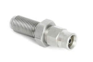 M10x1,5 PTFE Fitting Dash 03 Edelstahl Außengewinde - AN3 JIC3 - Picture 1 of 7