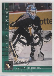 2001-02 ITG Be A Player Memorabilia Emerald /10 Johan Hedberg #28