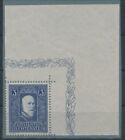 1933 Liechtenstein, no. 117, effigy of Prince Francis I,1 value, corner of sheet