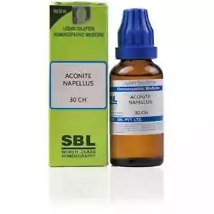 SBL Homöopathisches Aconitum Napellus 30CH 30ml - Mittel gegen Angst, Angst, Angst - Bild 1 von 6