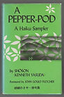 A Pepper-Pod : Un échantillonneur haïku livre de poche Shoson