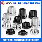 RC Wheel Hex Hubs Extension Combiner 6/9/12/15/18/22mm for 1.9" 2.2" Wheel Rims