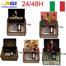 Music Box Carillon Il Padrino Simpson Star Wars Sailor Moon Casa Di Carta Natale