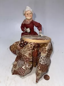 Rena's Teig Originale aus Ozarks-Nähen ~ Stricken ~ Oma ~ Alte Dame Puppe - Bild 1 von 5