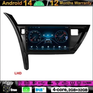 10"Android 14 Autoradio Carplay GPS SAT Navi DAB For Toyota Corolla Auris 13-16 - Bild 1 von 13