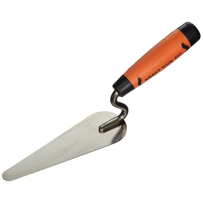 Kraft Tool Plaster Rounded Detail Trowel 6-inch Stainless Steel - Image 1 of 1