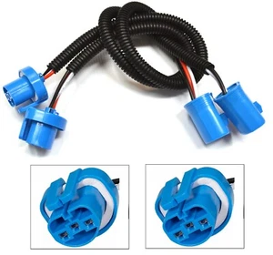 Extension Wire P 9004 HB1 Two Harness Head Light Bulb Replacement Plug Adapter - Bild 1 von 6