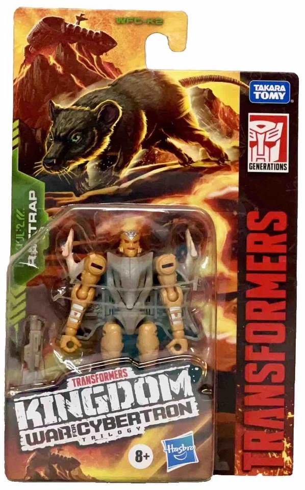 Hasbro Transformers WFC Kingdom Core Class Wfc-k2 Rattrap Action Figure