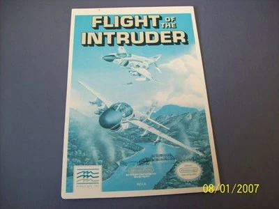 Карта FLIGHT OF THE INTRUDER NES 8 бит Nintendo Vidpro - Изображение 1 из 2
